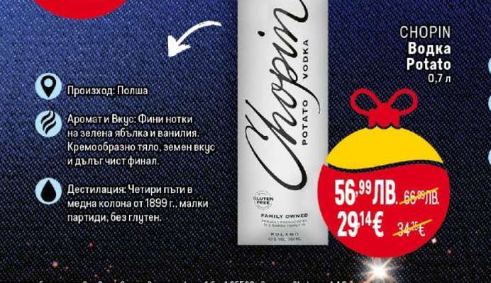CHOPIN Водка Potato