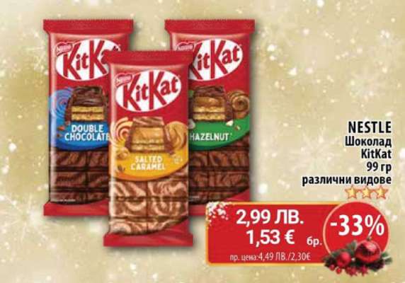 NESTLE Шоколад KitKat