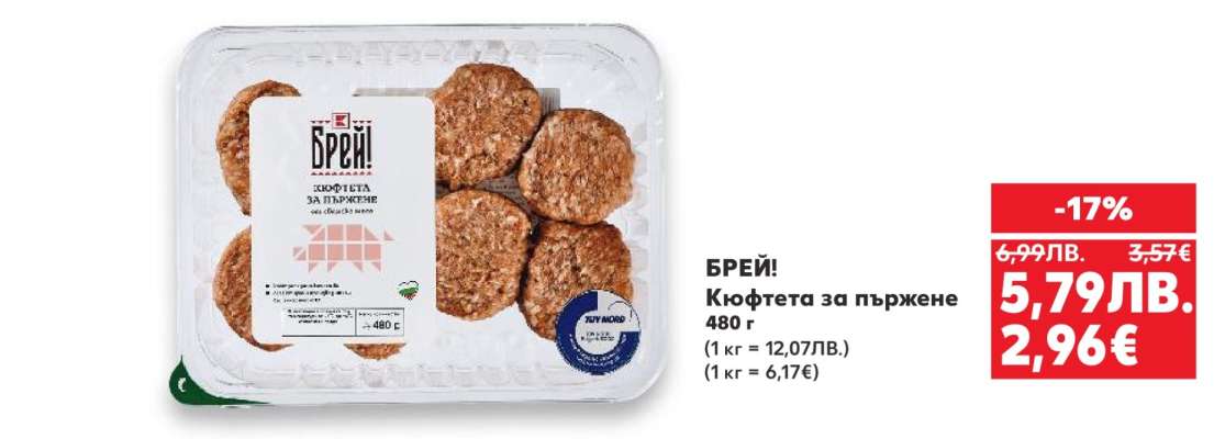 Брей! Кюфтета за пържене