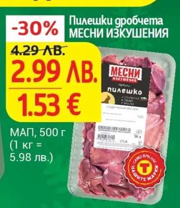 Пилешки дробчета МЕСНИ ИЗКУШЕНИЯ