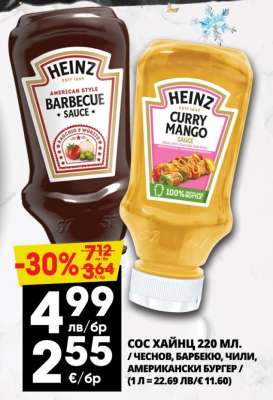 Сос Хайнц 220 мл
