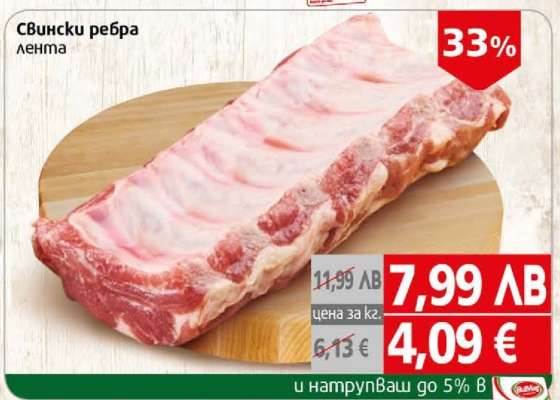 Свински ребра