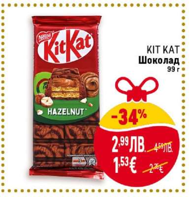 KIT KAT Шоколад