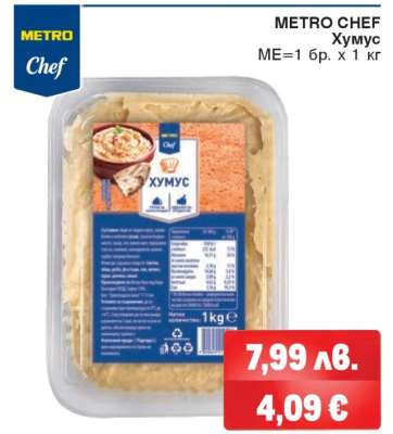 METRO CHEF Хумус
