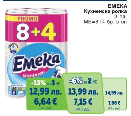 EMEKA Кухненска ролка