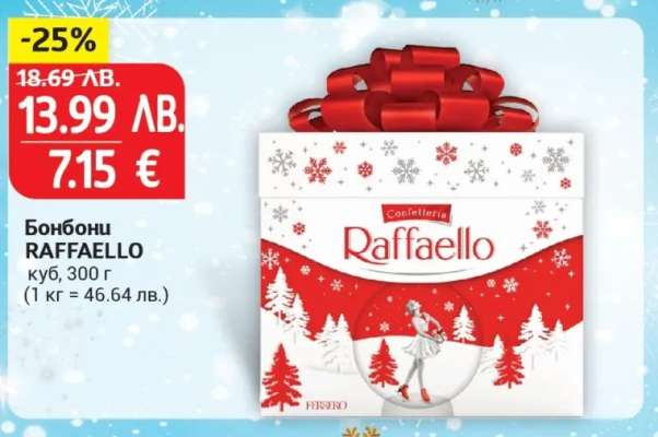 Бонбони RAFFAELLO