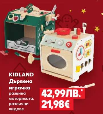 KIDLAND Дървена играчка