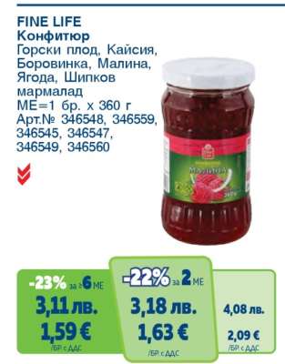 FINE LIFE Конфитюр