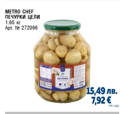 METRO CHEF ПЕЧУРКИ ЦЕЛИ