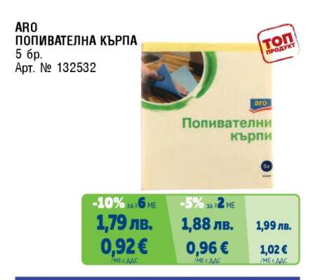 ARO Попивателна кърпа