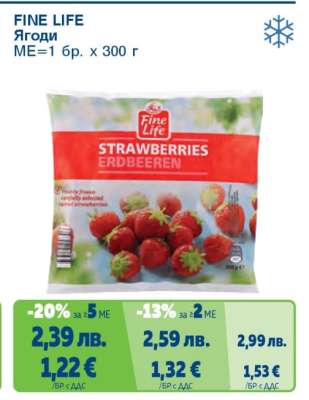 FINE LIFE Ягоди