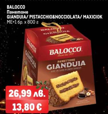 BALOCCO Панетоне