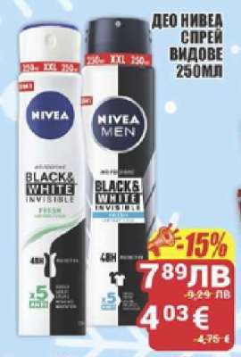 ДЕО НИВЕА СПРЕЙ ВИДОВЕ 250МЛ