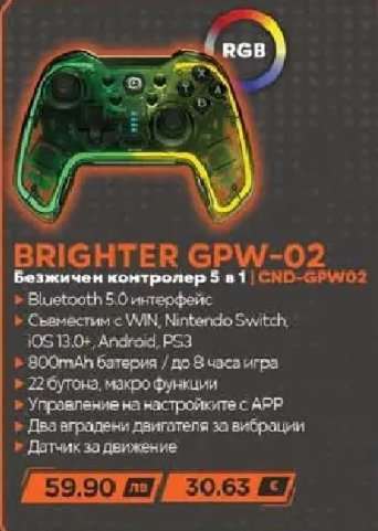 BRIGHTER GPW-02