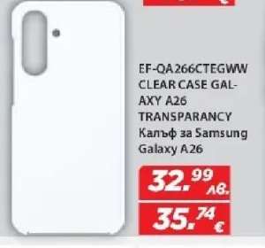 EF-QA266CTEGWW CLEAR CASE GALAXY A26