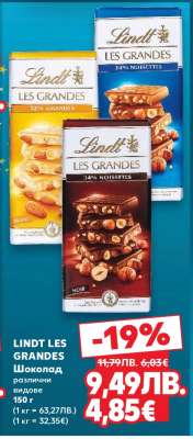 LINDT LES GRANDES