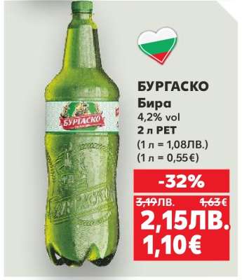 БУРГAСКО Бира