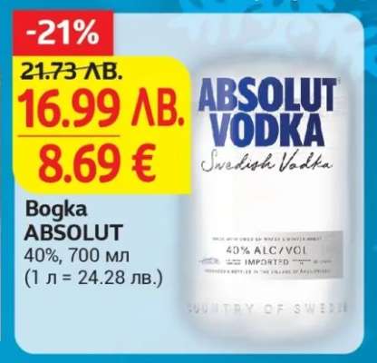 Bogka ABSOLUT
