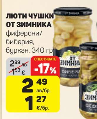 Люти чушки от Зимника