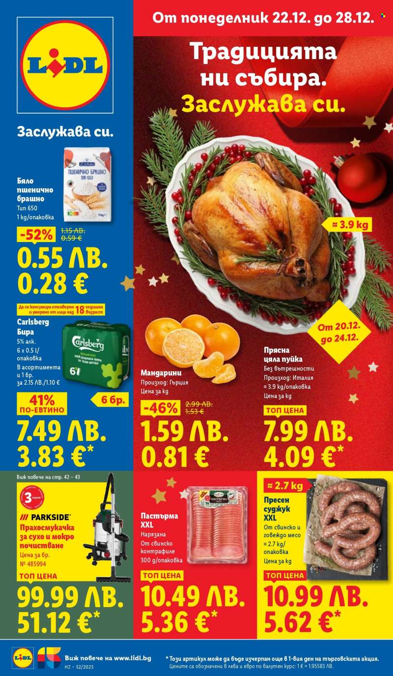 Брошура на Лидл - 22.12.2025 - 28.12.2025.