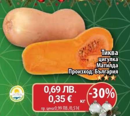 Тиква цигулка Матилда