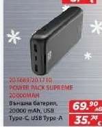 POWER PACK SUPREME 20000MAH