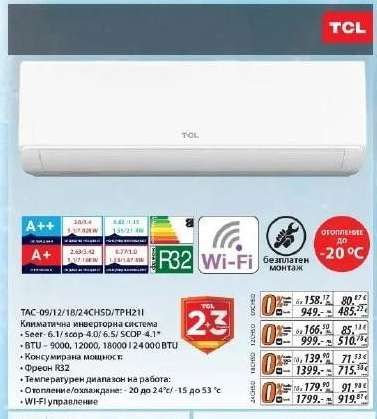 TCL TAC-09/12/18/24CHSD/TPH21I