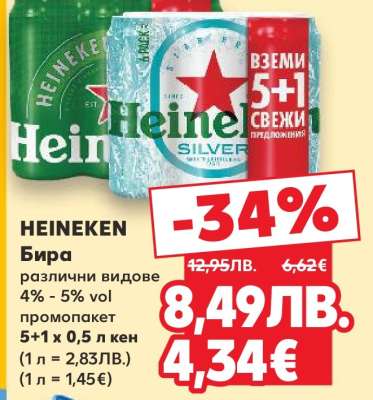 HEINEKEN Бира