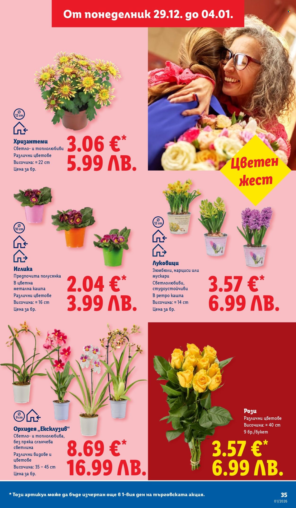 Брошура на Лидл - 29.12.2025 - 04.01.2026. Страница 35