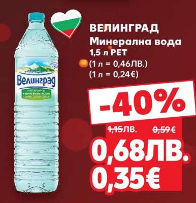 Велинград Минерална вода