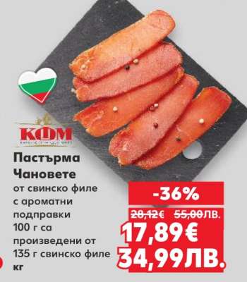 Пастърма Чановете