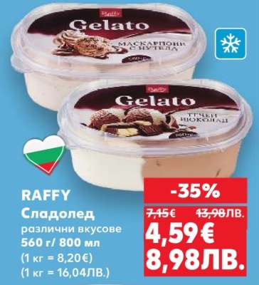 RAFFY Сладолед