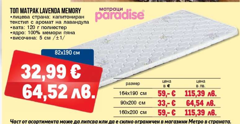 ТОП MATPAK LAVENDA MEMORY