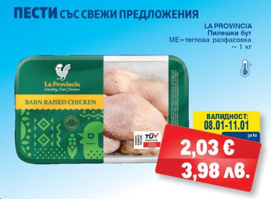 LA PROVINCIA Пилешки бут