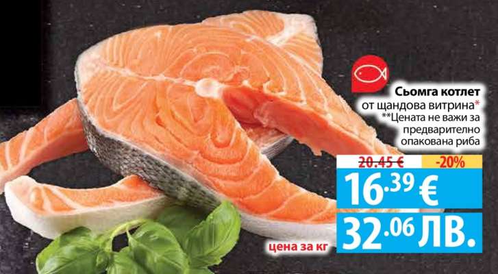 Сьомга котлет