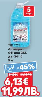 ТИП ТОП Антифриз