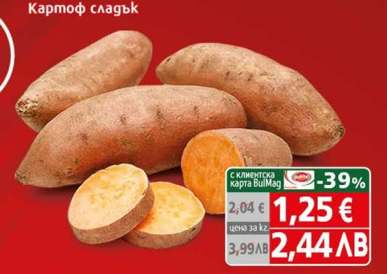 Картоф сладък