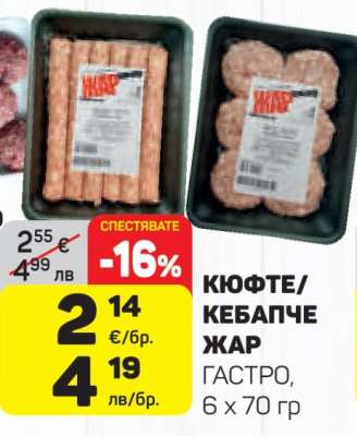 Кюфте/Кебапче Жар