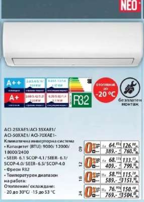 NEO ACI-25XAE1/ACI-35XAE1/ACI-50XAE1/ACI-70XAE1
