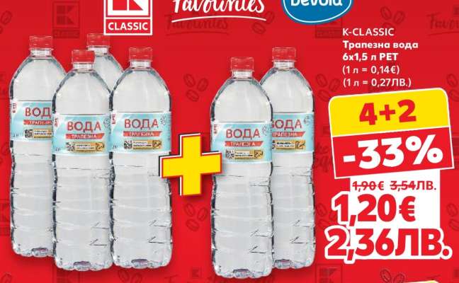 K-CLASSIC Трапезна вода
