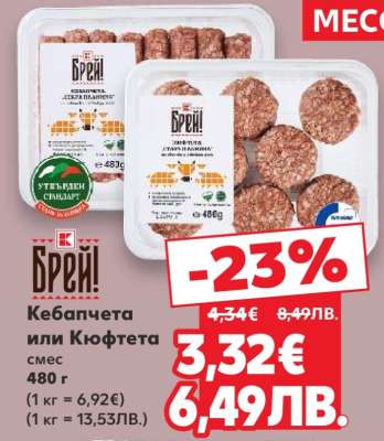 Кебапчета или Кюфтета