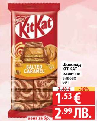 Шоколад KIT KAT