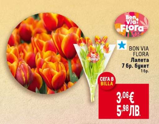 BON VIA FLORA Лалета