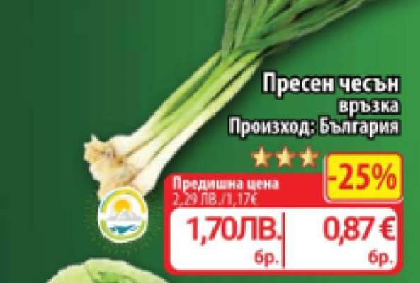 Пресен чесън връзка