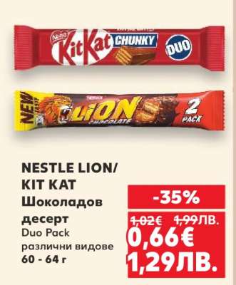 NESTLE LION / KIT KAT
