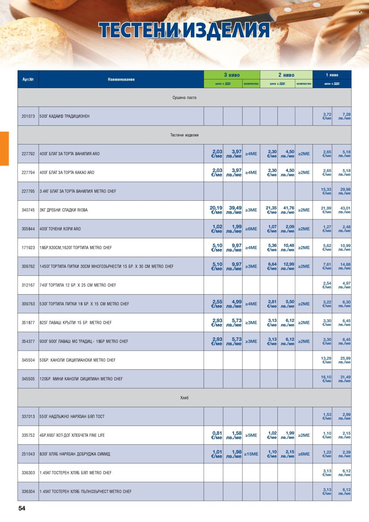 Брошура на МЕТРО - 01.02.2026 - 30.04.2026. Страница 54