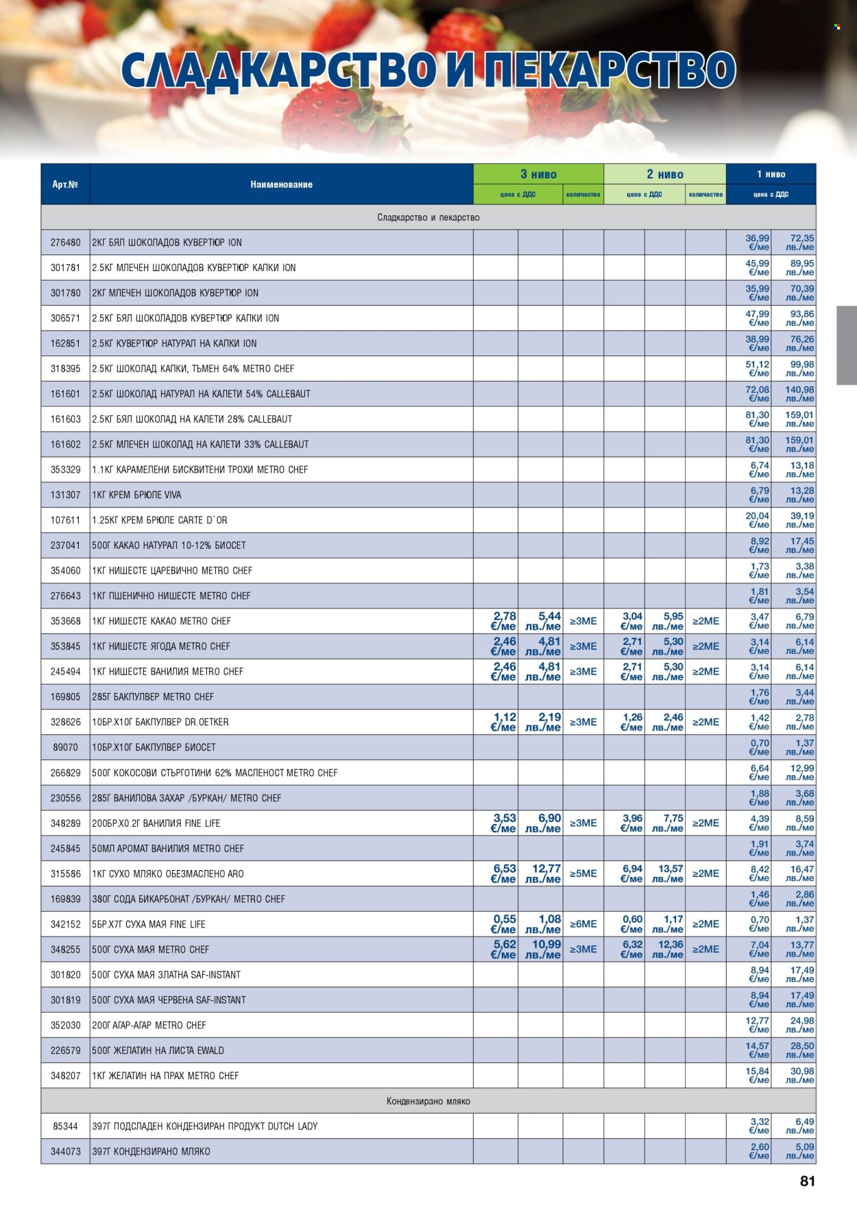 Брошура на МЕТРО - 01.02.2026 - 30.04.2026. Страница 81