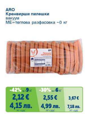 ARO Кренвирши пилешки