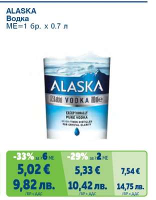 ALASKA Водка
