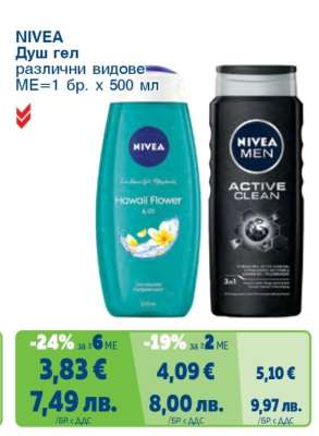 NIVEA Душ гел